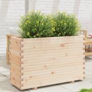 vidaXL Plantekasse 110x40x72,5 cm heltre furu