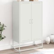 vidaXL Highboard rosa 68,5x38,5x123,5 cm stål