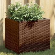 vidaXL Plantekasser 2 stk brun 36x30x32 cm polyrotting