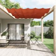 vidaXL Vertikal markise terrakotta 140x270 cm oxfordstoff