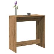 vidaXL Barbord artisan eik 102x50x103,5 cm konstruert tre