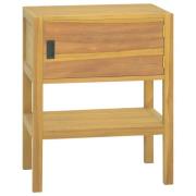 vidaXL Baderomsskap 60x40x75 cm heltre teak