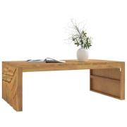 vidaXL Salongbord 110x60x38 cm heltre teak