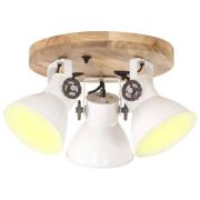 vidaXL Industriell taklampe 25 W hvit 42x27cm E27