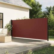 vidaXL Uttrekkbar sidemarkise 180x600 cm brun