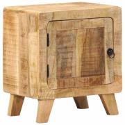 vidaXL Nattbord 40x32x46 cm grovt heltre mangotre