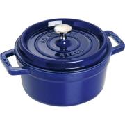 Staub Rund Gryte 22 cm 2,6 liter Blå