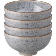 Denby Studio Grey Skål 13cm 4-Pakk