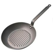 De Buyer Grillpanne Lyonnaise CARBONE PLUS, Ø 30 CM