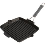 Staub Grillstekepanne 24 x 24 cm Svart