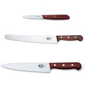 Victorinox Knivsett Kokkekniv Brødkniv Skrellekniv