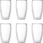 Bodum Pavina dobbeltvegget Glass 45 cl 6 stk.