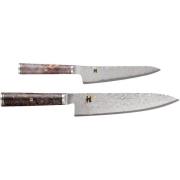 Miyabi 5000MCD BLACK 2-delt knivsett