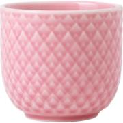 Lyngby Porcelæn Rhombe Color eggekopp 5 cm, rosa