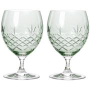 Frederik Bagger Crispy Eightball Glass 2 stk, Emerald