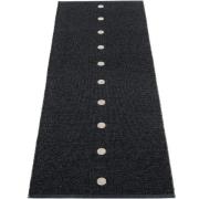 Pappelina Gulvteppe Peg, 70 x 200 cm, black/linen