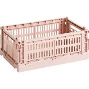 HAY Color Crate oppbevaringsboks, liten, blush