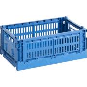 HAY Color Crate oppbevaringsboks, liten, electric blue