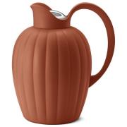 Georg Jensen Bernadotte termoskanne, Terracotta, 1 liter