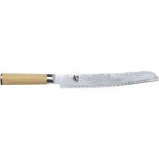 Kai Brødkniv Shun Classic White, bladlengde 23 cm