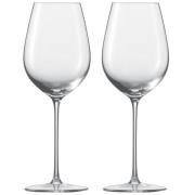 Zwiesel Enoteca Chardonnay hvitvinsglass 41 cl, 2-pakning