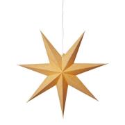 Star Trading Cotton papirstjerne, 60 cm, guld