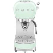 Smeg ECF02 Espressomaskin, pastellgrønn