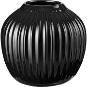 Kähler Hammershøi vase 13 cm, svart