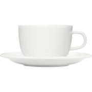 Iittala Raami kaffekopp med fat 27 cl, hvit