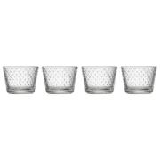 Iittala Tundra glass 16 cl, klar, 4 stk