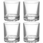 Orrefors Carat Double Old Fashioned glass 28 cl, 4-pack