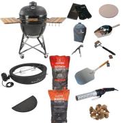 Kamado Sumo Maxi Deluxepakke, svart