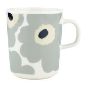 Marimekko Unikko kopp 2,5 dl, hvit/cherry/rød