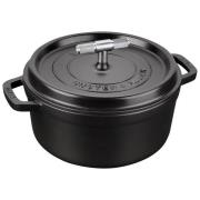 Staub Buster+Punch rund gryte 24 cm, stålknott