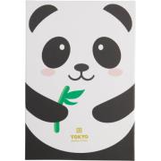 Tokyo Design Studio Spisepinner Panda Brown gavesett, 5 stk.