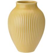 Knabstrup Vase 20 cm, gul