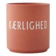 Design Letters - Favourite krus 25 cl Kjærlighet peach