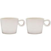 PotteryJo - Daria krus 28 cl 2 stk cotton white