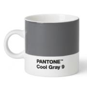 Copenhagen Design - PANTONE espressokopp med hank 12 cl kald grå