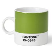 Copenhagen Design - PANTONE espressokopp med hank 12 cl grønn