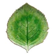 Costa Nova - Riviera tallerken hortensiablad 22x19 cm grønn/svart