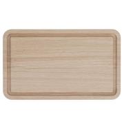Andersen - Skjærebrett i tre m/rand 40x24 cm eik