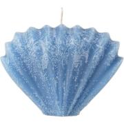 Broste Copenhagen - Seashell figurlys 10x15 cm baja blue