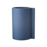 Lind DNA - Block Nupo vase S 7,5x15 cm midnight blue