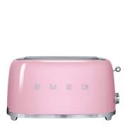 SMEG - Brødrister TSF02 4 skiver pastellrosa