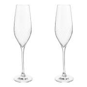 Holmegaard - Lines champagneglass 29 cl 2 stk