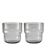 Design House Stockholm - NM& Unda glass 25 cl 2 stk grey