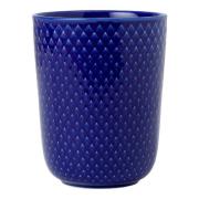 Lyngby Porcelæn - Rhombe Color krus 33 cl mørk blå