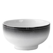 Magnor - Voyage saksaskål liten 10 cm hvit/svart