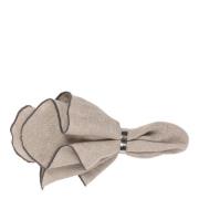 Broste Copenhagen - Gracie tøyserviett 45x45 cm simply taupe